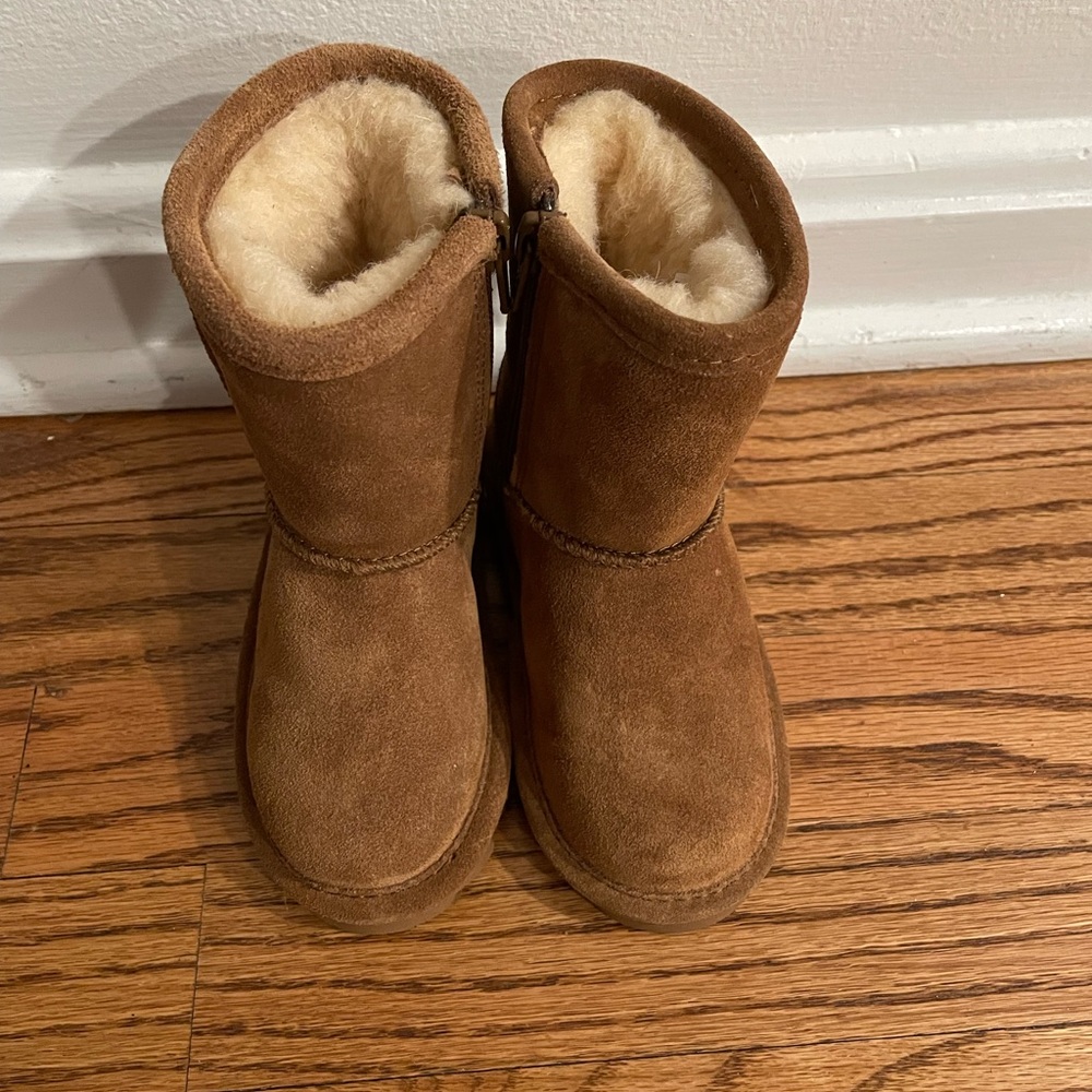 Bearpaw Toddler Elle Zipper Boots NWOT!‼️